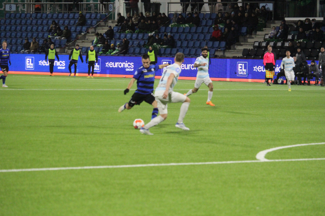 Leo Walta scorer det vigtige mål til 3-1 til HB Køge der sender FC Helsingør til tælling.